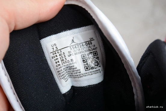 Jordan 1 Chicago Air 554724-069 554724-069 Mid Toe 1219